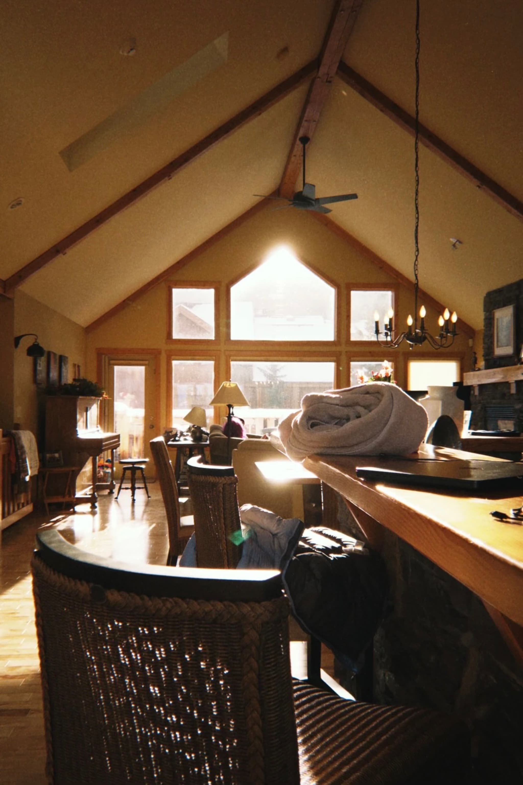 morning in the cabin